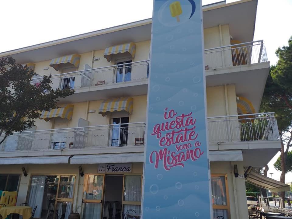 Hotel Franca 米萨诺阿德里亚蒂科 外观 照片